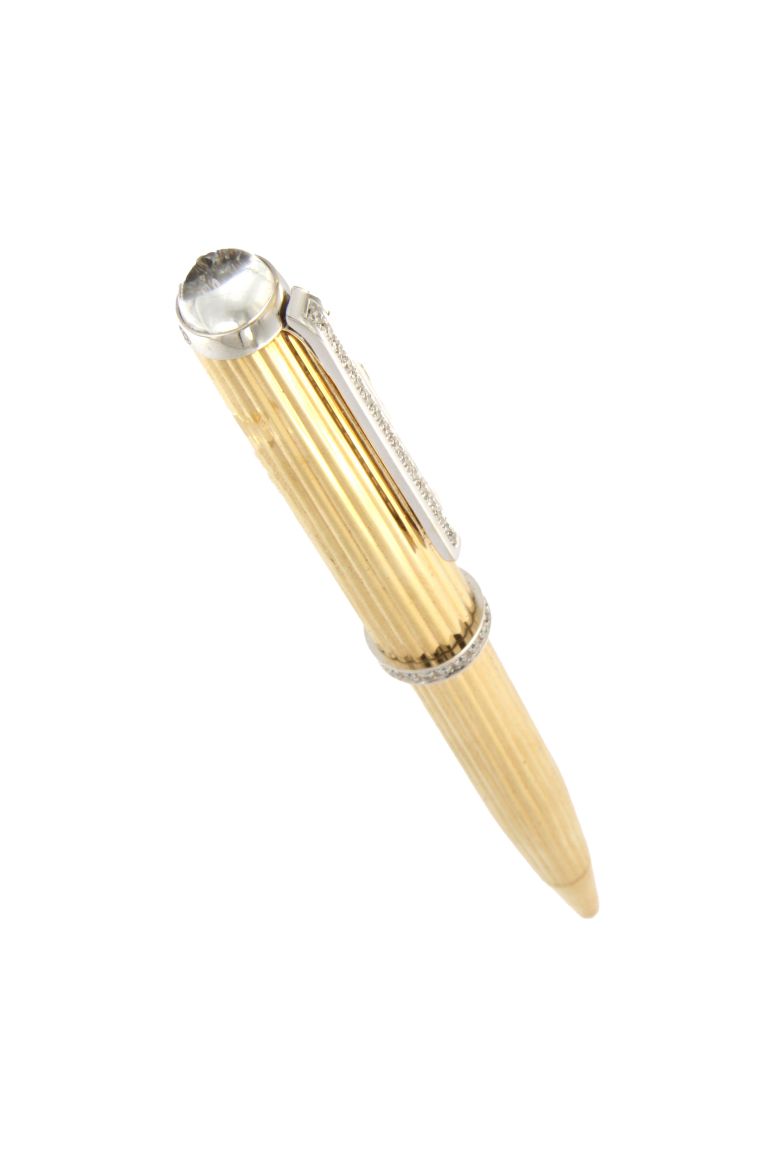 Pen  Lux in yellow solid gold 18 kt
